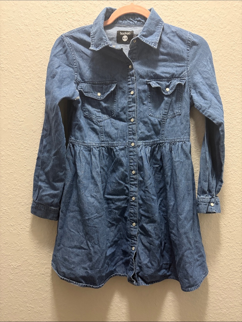 Boohoo Jean dress